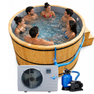 Tinaja madera con fibra interior